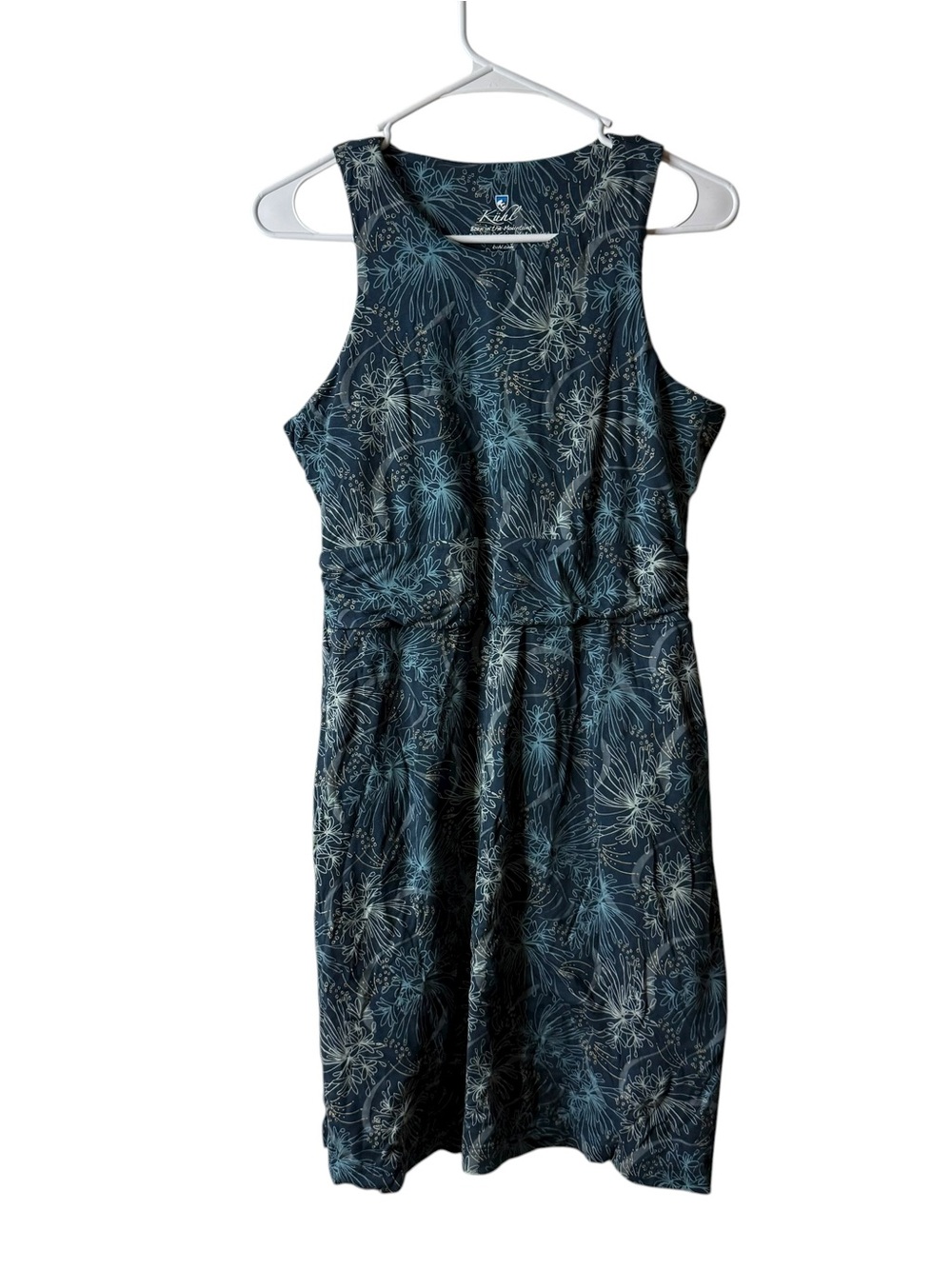 Kuhl Dark Navy Floral Tank Dress